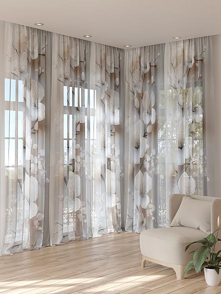 Тюль портьеры Фроктис - 352 - фото 2