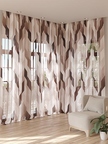 Тюль портьеры Фроктис - 356 - фото 2