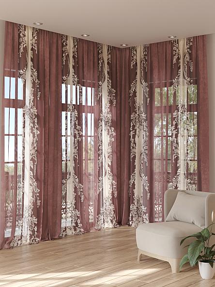 Тюль портьеры Фроктис - 358 - фото 2