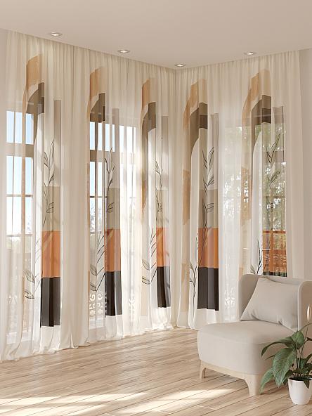 Тюль портьеры Фроктис - 363 - фото 2