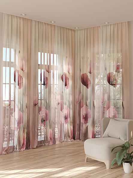 Тюль портьеры Фроктис - 370 - фото 2