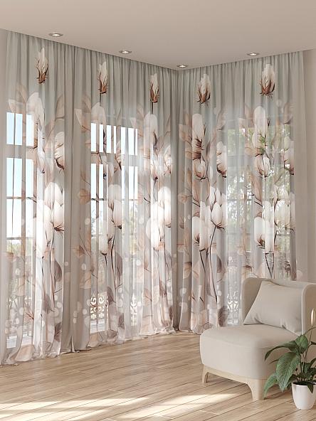 Тюль портьеры Фроктис - 375 - фото 2