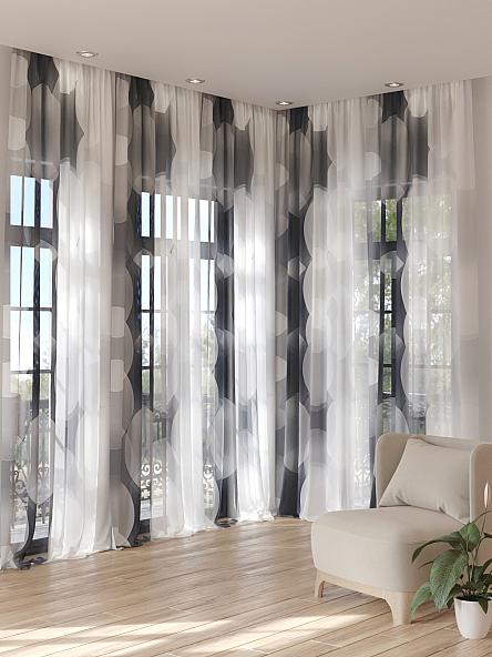 Тюль портьеры Фроктис - 379 - фото 2