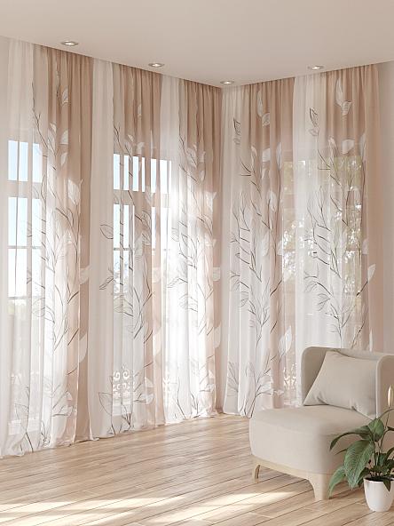 Тюль портьеры Фроктис - 380 - фото 2