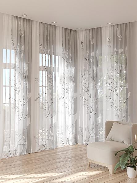 Тюль портьеры Фроктис - 381 - фото 2