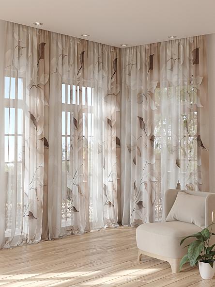 Тюль портьеры Фроктис - 388 - фото 2