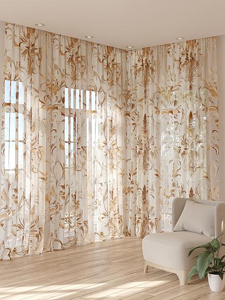 Тюль портьеры Фроктис - 398 - фото 2