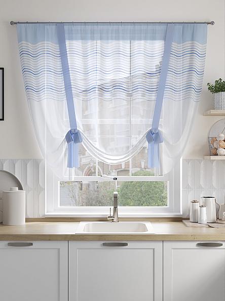 Тюль портьеры для кухни Артелина - фото 2