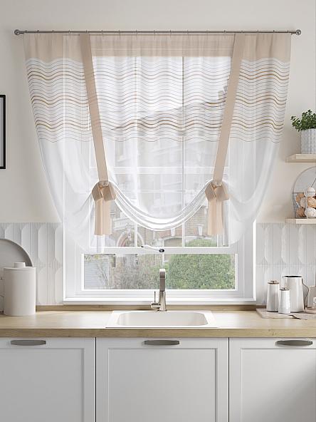 Тюль портьеры для кухни Гриманто - фото 2