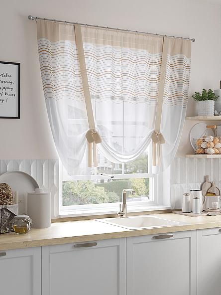 Тюль портьеры для кухни Гриманто - фото 4