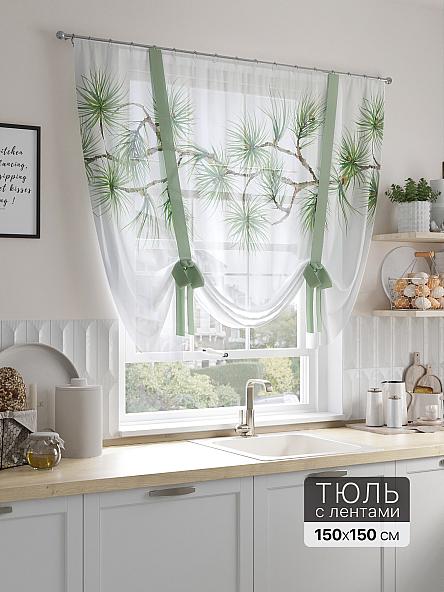 Тюль портьеры для кухни Дорианти