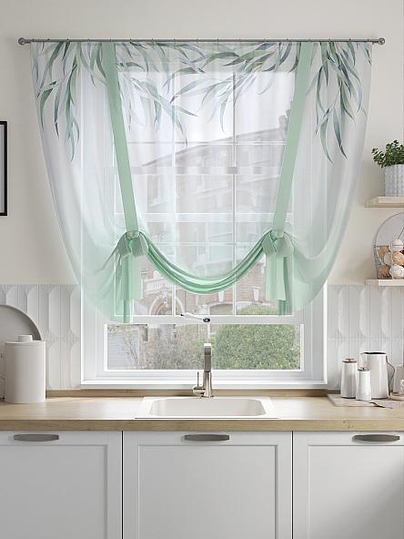 Тюль портьеры для кухни Меридиола - фото 2