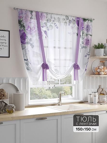 Тюль портьеры для кухни Жантория