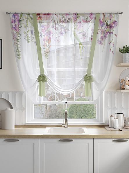 Тюль портьеры для кухни Селедан - фото 2