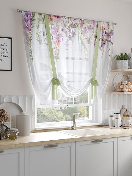 Тюль портьеры для кухни Селедан - фото 4