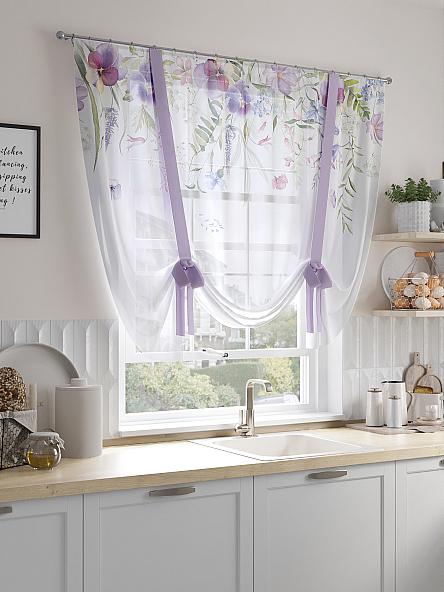 Тюль портьеры для кухни Ювеланта - фото 4