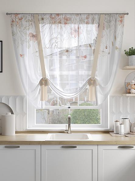 Тюль портьеры для кухни Гренолин - фото 2