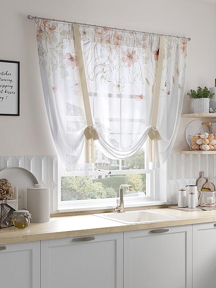 Тюль портьеры для кухни Гренолин - фото 4