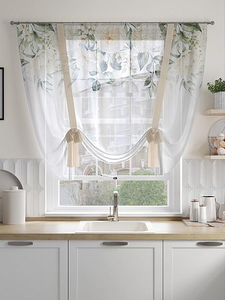 Тюль портьеры для кухни Кассевита - фото 2