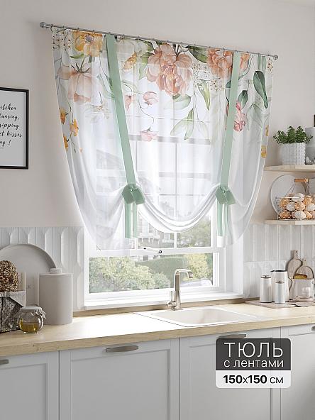 Тюль портьеры для кухни Винталина