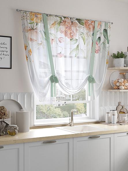 Тюль портьеры для кухни Винталина - фото 4