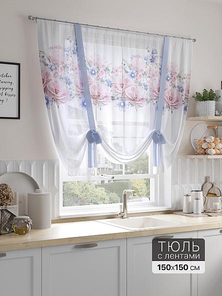 Тюль портьеры для кухни Кларентис