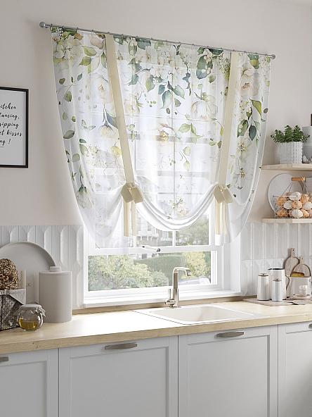 Тюль портьеры для кухни Флорендис - фото 4