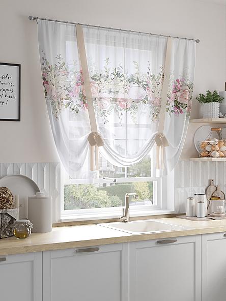 Тюль портьеры для кухни Кастевион - фото 4