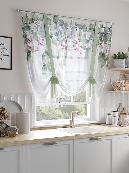 Тюль портьеры для кухни Левандерис - фото 4