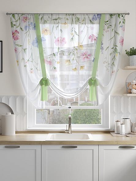 Тюль портьеры для кухни Цирвентус - фото 2