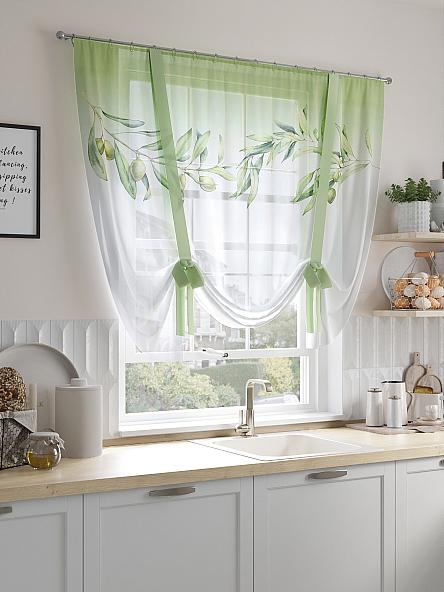 Тюль портьеры для кухни Омелария - фото 4