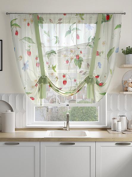 Тюль портьеры для кухни Халестин - фото 2