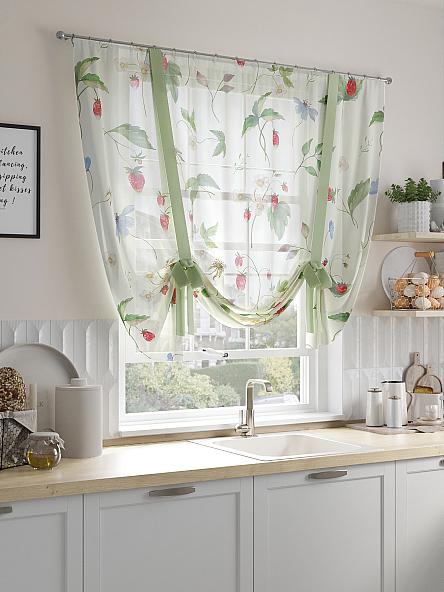 Тюль портьеры для кухни Халестин - фото 4