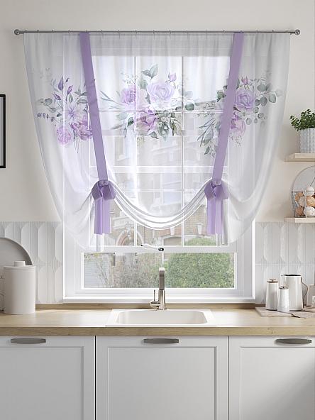 Тюль портьеры для кухни Ремелора - фото 2