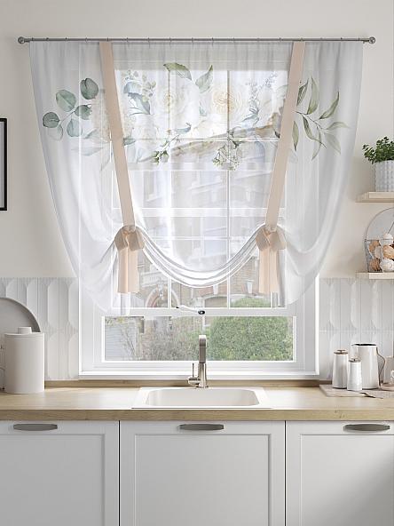 Тюль портьеры для кухни Астелирия - фото 2