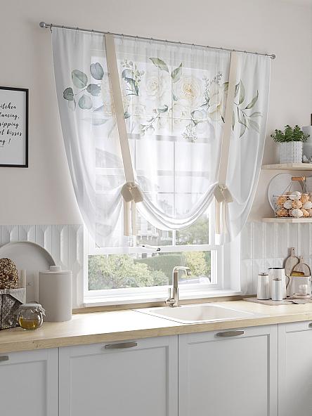 Тюль портьеры для кухни Астелирия - фото 4