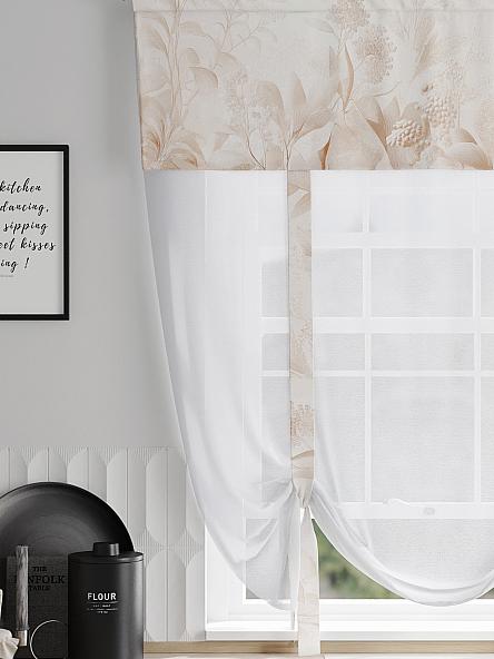 Тюль портьеры для кухни Фолтрис - 04 - фото 3