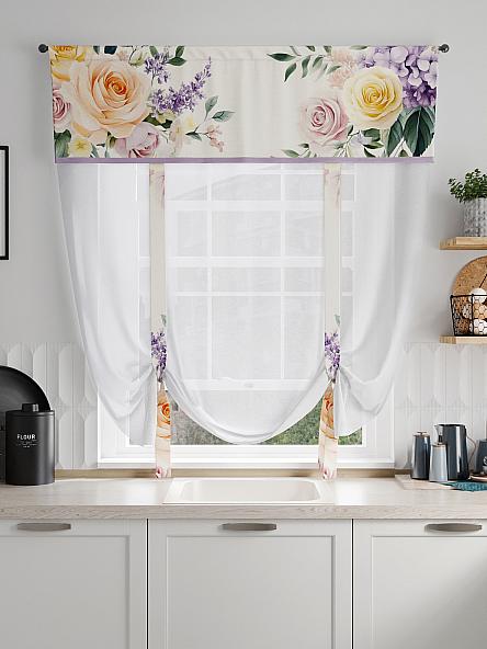 Тюль портьеры для кухни Фолтрис - 08 - фото 4