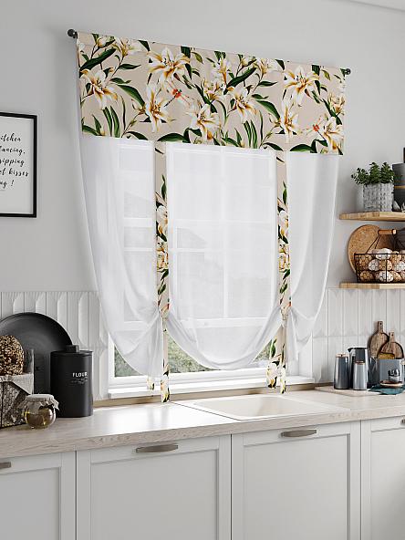 Тюль портьеры для кухни Фолтрис - 13 - фото 2