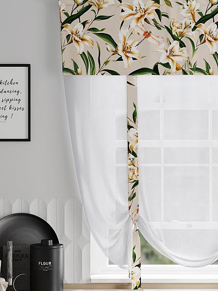 Тюль портьеры для кухни Фолтрис - 13 - фото 3