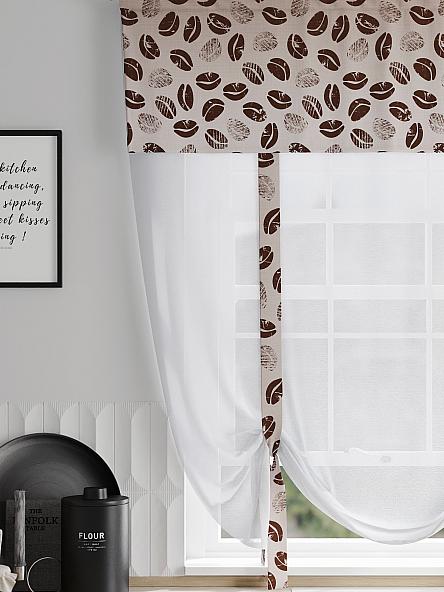 Тюль портьеры для кухни Фолтрис - 42 - фото 3