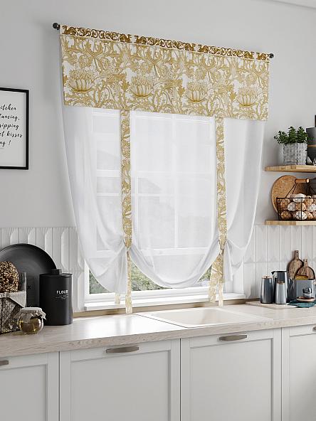 Тюль портьеры для кухни Фолтрис - 47 - фото 2