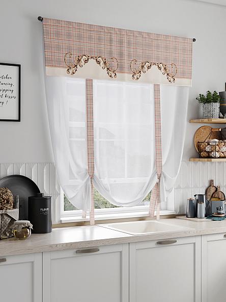 Тюль портьеры для кухни Фолтрис - 50 - фото 2