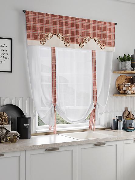 Тюль портьеры для кухни Фолтрис - 51 - фото 2