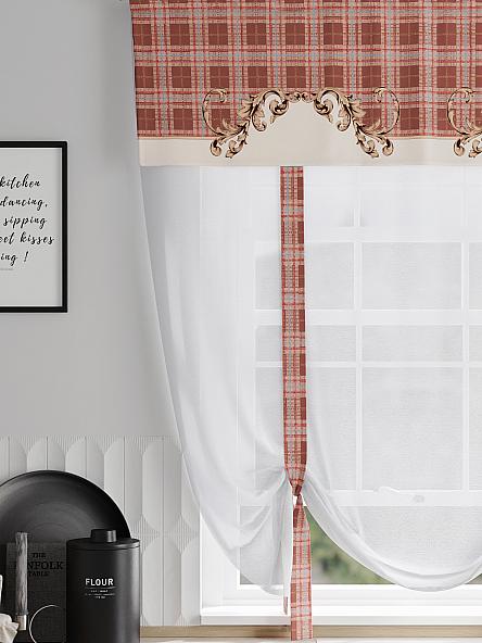 Тюль портьеры для кухни Фолтрис - 51 - фото 3