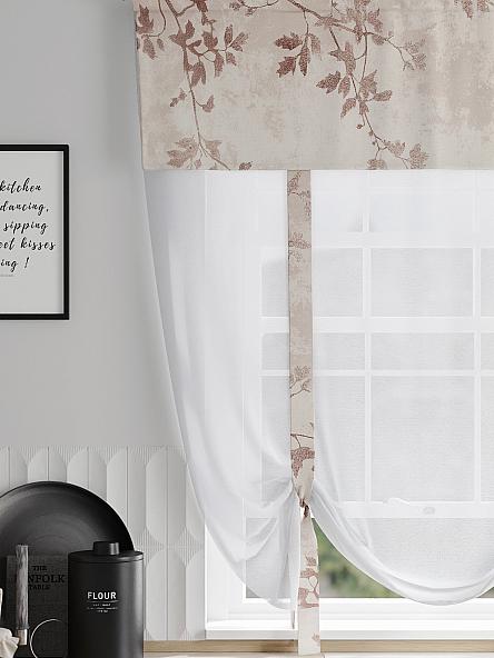 Тюль портьеры для кухни Фолтрис - 55 - фото 3