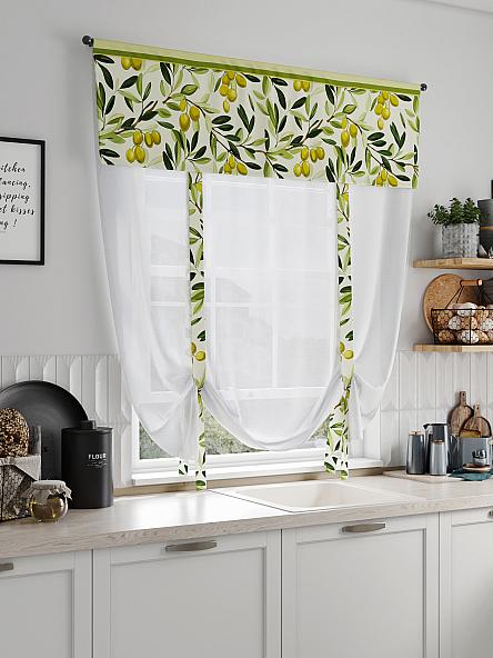 Тюль портьеры для кухни Фолтрис - 58 - фото 2