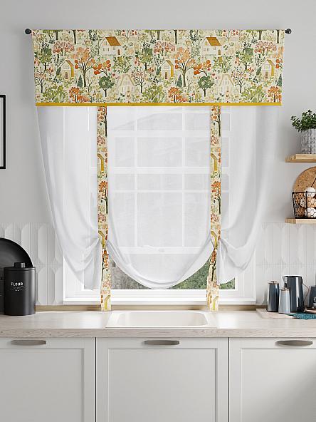 Тюль портьеры для кухни Фолтрис - 62 - фото 4