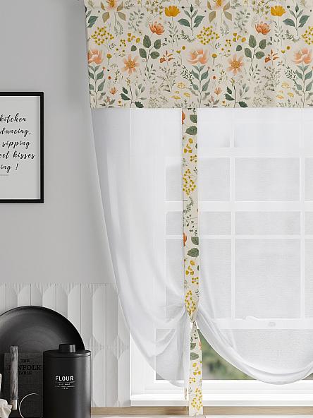 Тюль портьеры для кухни Фолтрис - 63 - фото 3