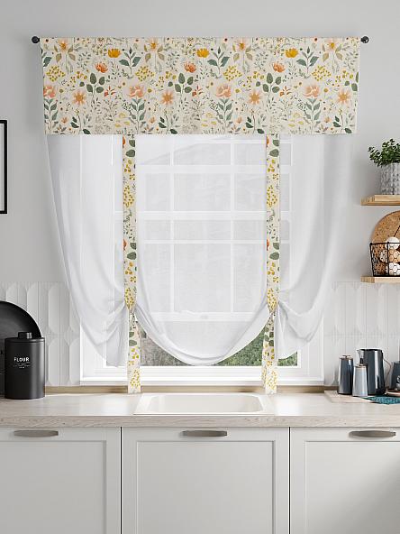 Тюль портьеры для кухни Фолтрис - 63 - фото 4